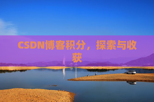 CSDN博客积分,探索与收获 CSDN博客积分,探索与收获
